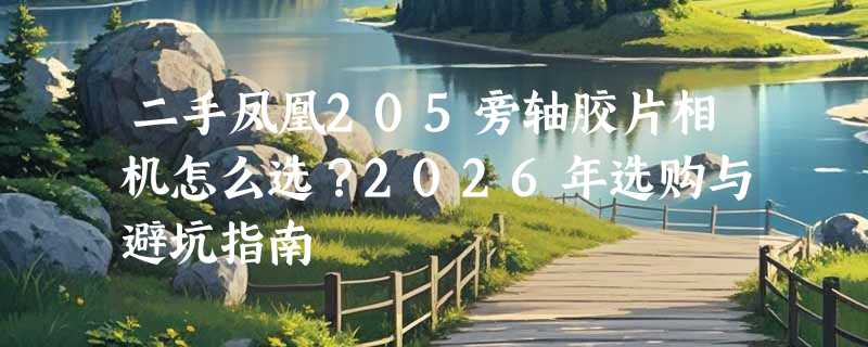 二手凤凰205旁轴胶片相机怎么选？2026年选购与避坑指南