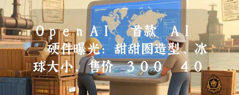 OpenAI 首款 AI 硬件曝光：甜甜圈造型、冰球大小，售价 300–400 美元，2027 年有望发布