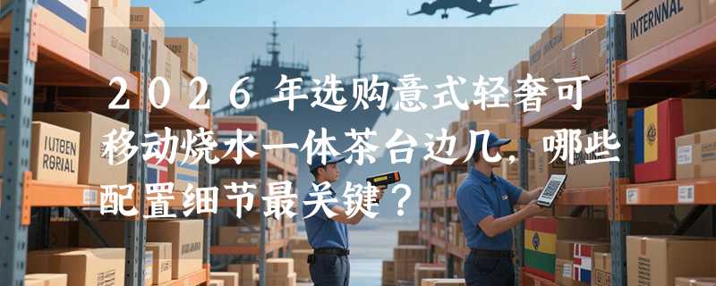 2026年选购意式轻奢可移动烧水一体茶台边几，哪些配置细节最关键？