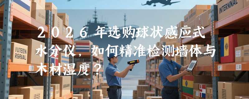 2026年选购球状感应式水分仪，如何精准检测墙体与木材湿度？