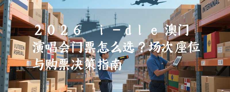 2026 i-dle澳门演唱会门票怎么选？场次座位与购票决策指南