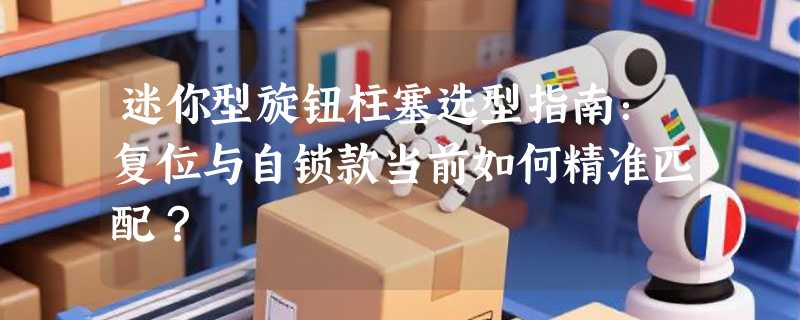 迷你型旋钮柱塞选型指南：复位与自锁款当前如何精准匹配？