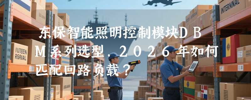 东保智能照明控制模块DBM系列选型，2026年如何匹配回路负载？