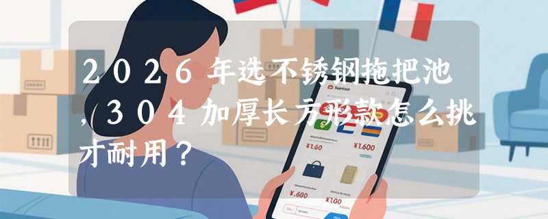2026年选不锈钢拖把池，304加厚长方形款怎么挑才耐用？