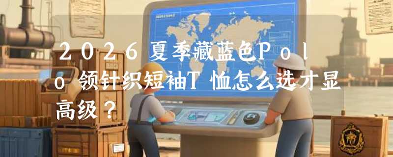 2026夏季藏蓝色Polo领针织短袖T恤怎么选才显高级？