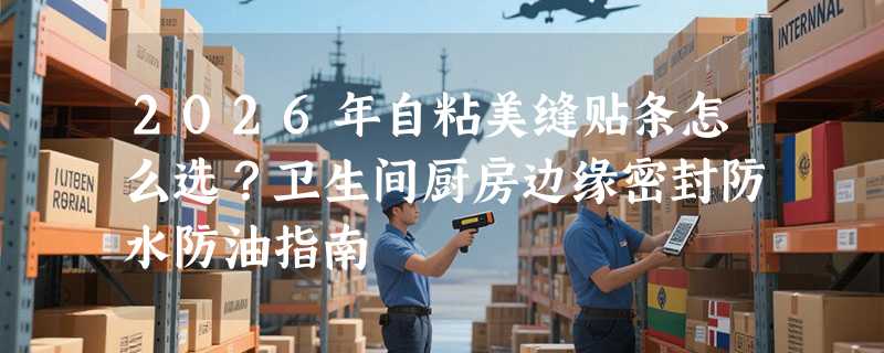 2026年自粘美缝贴条怎么选？卫生间厨房边缘密封防水防油指南