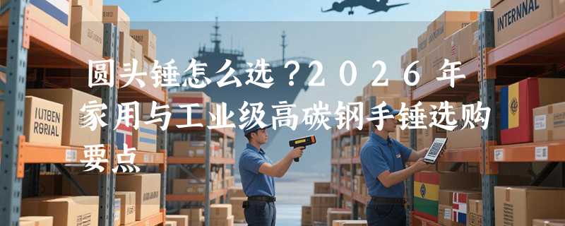 圆头锤怎么选？2026年家用与工业级高碳钢手锤选购要点