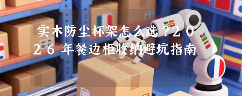 实木防尘杯架怎么选？2026年餐边柜收纳避坑指南