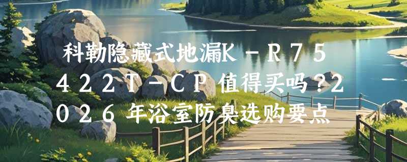 科勒隐藏式地漏K-R75422T-CP值得买吗？2026年浴室防臭选购要点