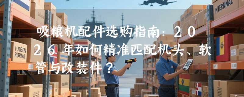吸粮机配件选购指南：2026年如何精准匹配机头、软管与改装件？