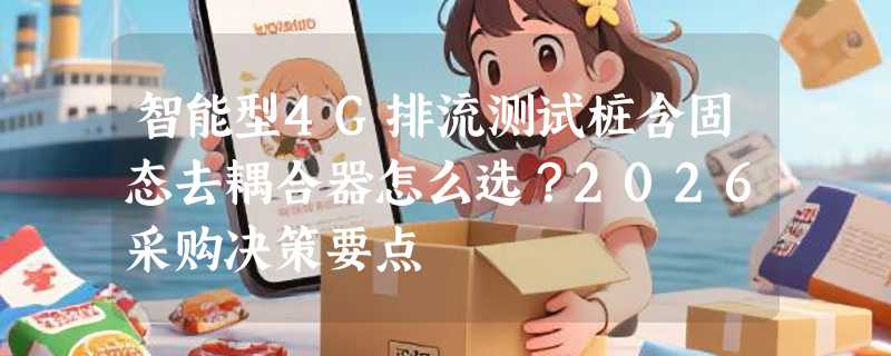 智能型4G排流测试桩含固态去耦合器怎么选？2026采购决策要点