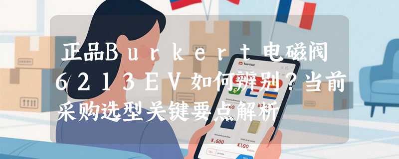 正品Burkert电磁阀6213EV如何辨别？当前采购选型关键要点解析