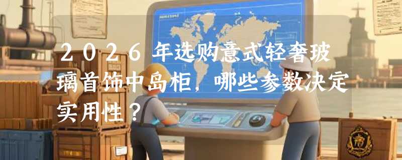2026年选购意式轻奢玻璃首饰中岛柜，哪些参数决定实用性？