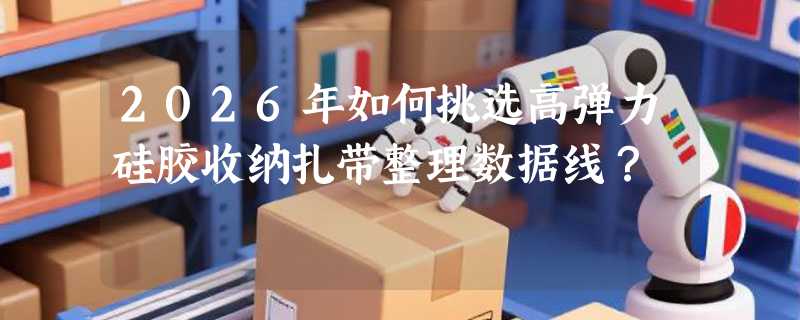 2026年如何挑选高弹力硅胶收纳扎带整理数据线？