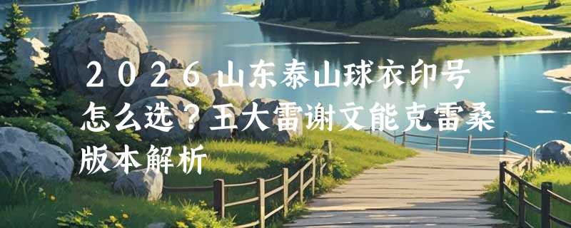 2026山东泰山球衣印号怎么选？王大雷谢文能克雷桑版本解析