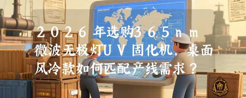2026年选购365nm微波无极灯UV固化机，桌面风冷款如何匹配产线需求？