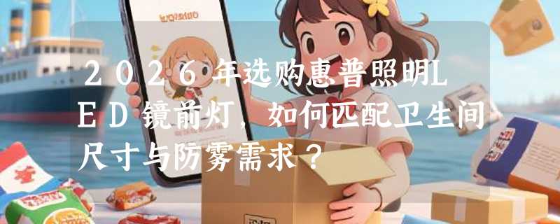 2026年选购惠普照明LED镜前灯，如何匹配卫生间尺寸与防雾需求？