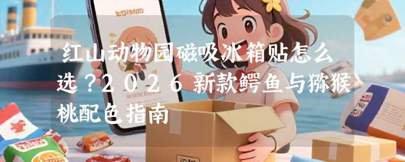红山动物园磁吸冰箱贴怎么选？2026新款鳄鱼与猕猴桃配色指南
