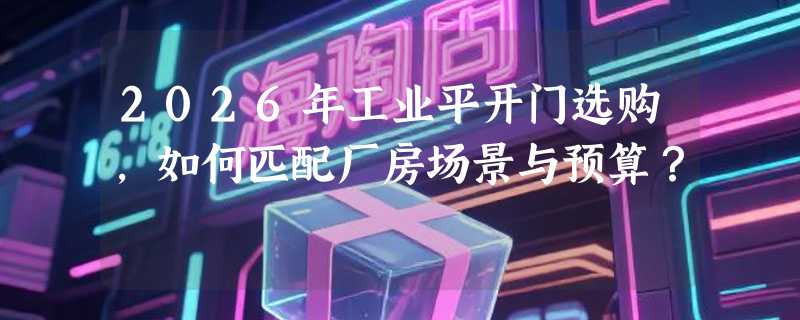 2026年工业平开门选购，如何匹配厂房场景与预算？
