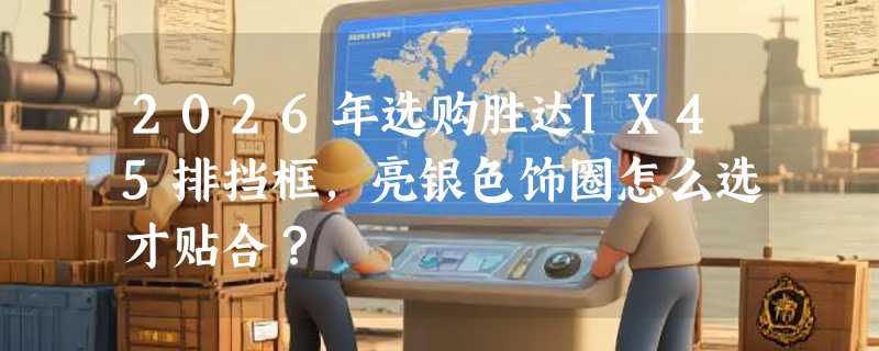 2026年选购胜达IX45排挡框，亮银色饰圈怎么选才贴合？