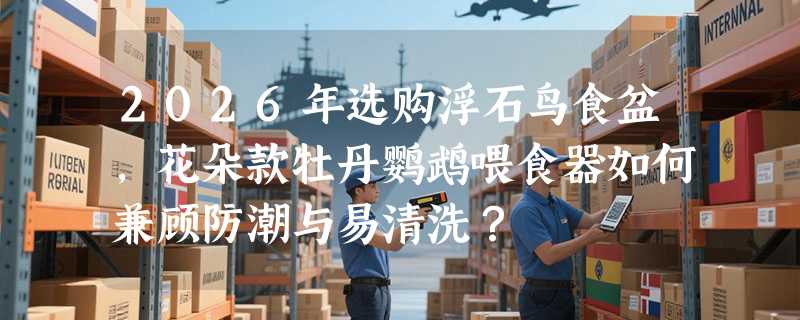 2026年选购浮石鸟食盆，花朵款牡丹鹦鹉喂食器如何兼顾防潮与易清洗？