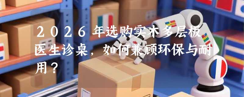 2026年选购实木多层板医生诊桌，如何兼顾环保与耐用？