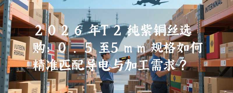 2026年T2纯紫铜丝选购：0.5至5mm规格如何精准匹配导电与加工需求？