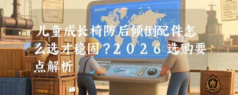 儿童成长椅防后倾倒配件怎么选才稳固？2026选购要点解析