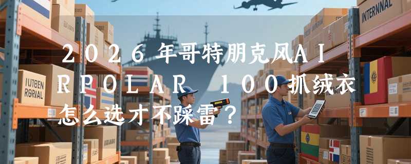 2026年哥特朋克风AIRPOLAR 100抓绒衣怎么选才不踩雷？