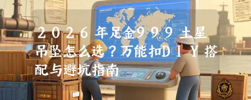 2026年足金999土星吊坠怎么选？万能扣DIY搭配与避坑指南
