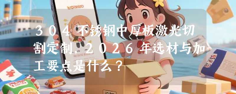 304不锈钢中厚板激光切割定制，2026年选材与加工要点是什么？