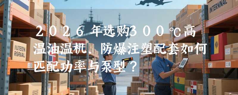 2026年选购300℃高温油温机，防爆注塑配套如何匹配功率与泵型？