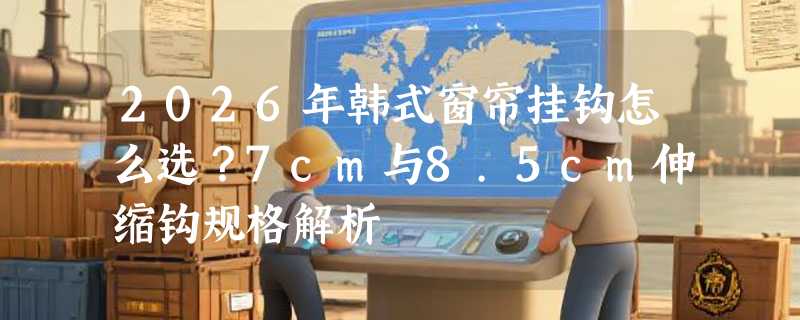 2026年韩式窗帘挂钩怎么选？7cm与8.5cm伸缩钩规格解析