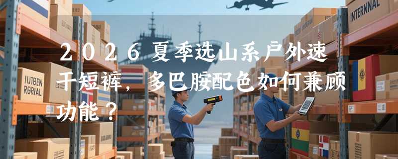 2026夏季选山系户外速干短裤，多巴胺配色如何兼顾功能？