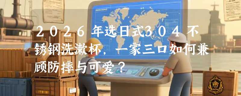 2026年选日式304不锈钢洗漱杯，一家三口如何兼顾防摔与可爱？