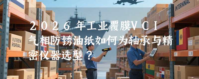 2026年工业覆膜VCI气相防锈油纸如何为轴承与精密仪器选型？