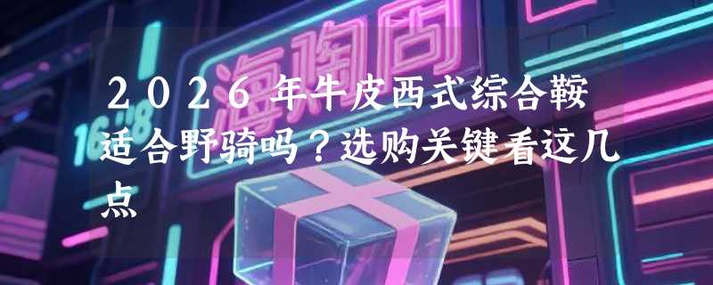 2026年牛皮西式综合鞍适合野骑吗？选购关键看这几点