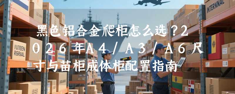 黑色铝合金爬柜怎么选？2026年A4/A3/A6尺寸与苗柜成体柜配置指南
