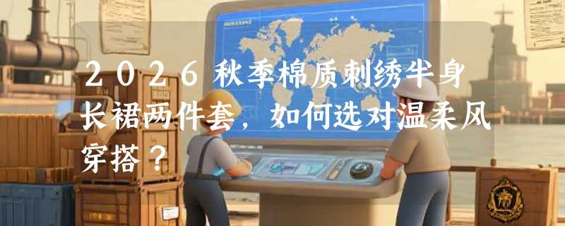 2026秋季棉质刺绣半身长裙两件套，如何选对温柔风穿搭？