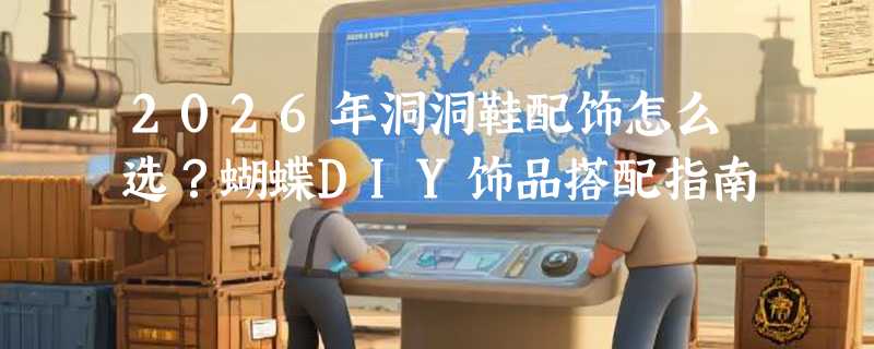 2026年洞洞鞋配饰怎么选？蝴蝶DIY饰品搭配指南