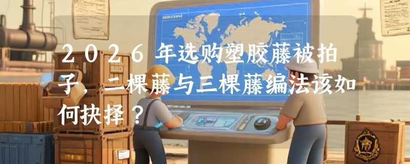 2026年选购塑胶藤被拍子，二棵藤与三棵藤编法该如何抉择？