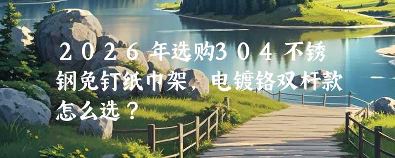 2026年选购304不锈钢免钉纸巾架，电镀铬双杆款怎么选？