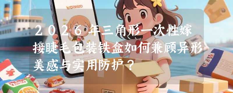 2026年三角形一次性嫁接睫毛包装铁盒如何兼顾异形美感与实用防护？