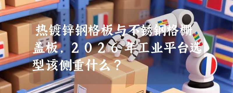 热镀锌钢格板与不锈钢格栅盖板，2026年工业平台选型该侧重什么？