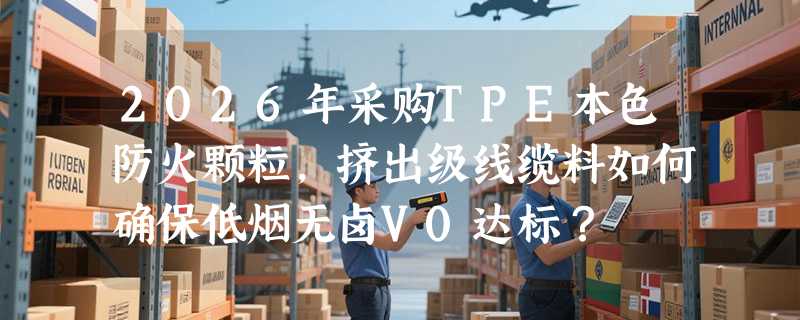 2026年采购TPE本色防火颗粒，挤出级线缆料如何确保低烟无卤V0达标？