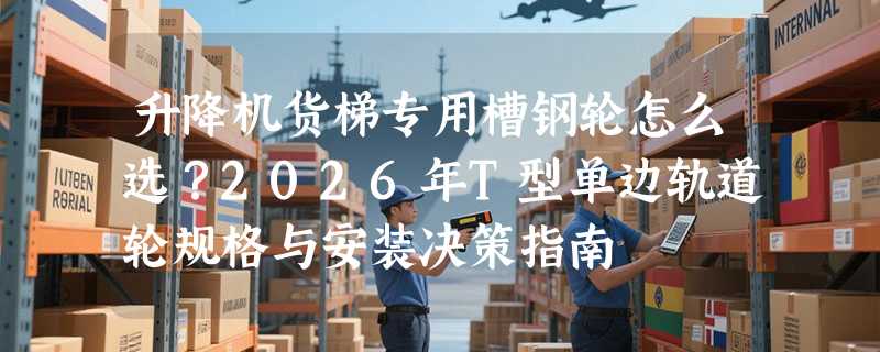 升降机货梯专用槽钢轮怎么选？2026年T型单边轨道轮规格与安装决策指南