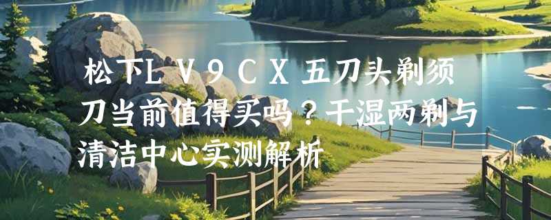 松下LV9CX五刀头剃须刀当前值得买吗？干湿两剃与清洁中心实测解析