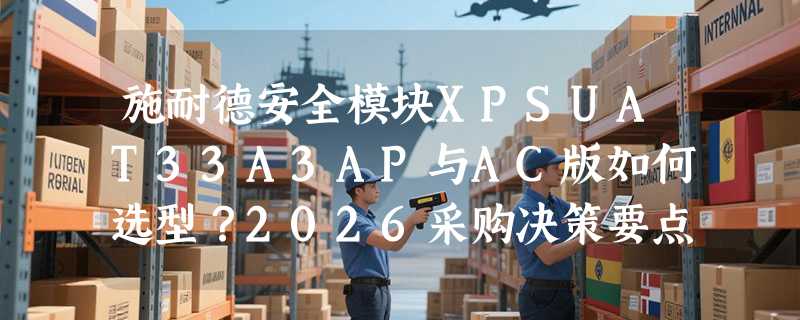 施耐德安全模块XPSUAT33A3AP与AC版如何选型？2026采购决策要点