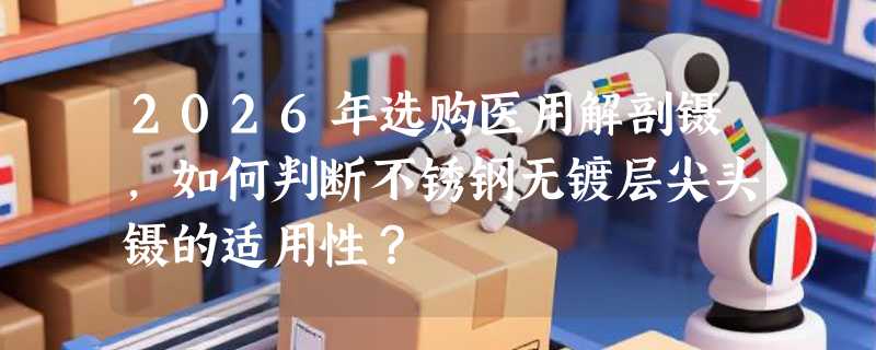 2026年选购医用解剖镊，如何判断不锈钢无镀层尖头镊的适用性？