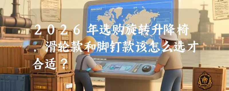 2026年选购旋转升降椅，滑轮款和脚钉款该怎么选才合适？